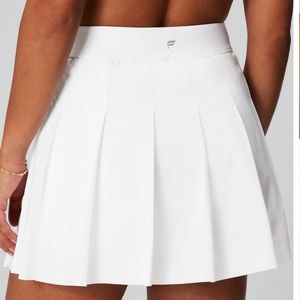 Fabletics White Pleated Skort